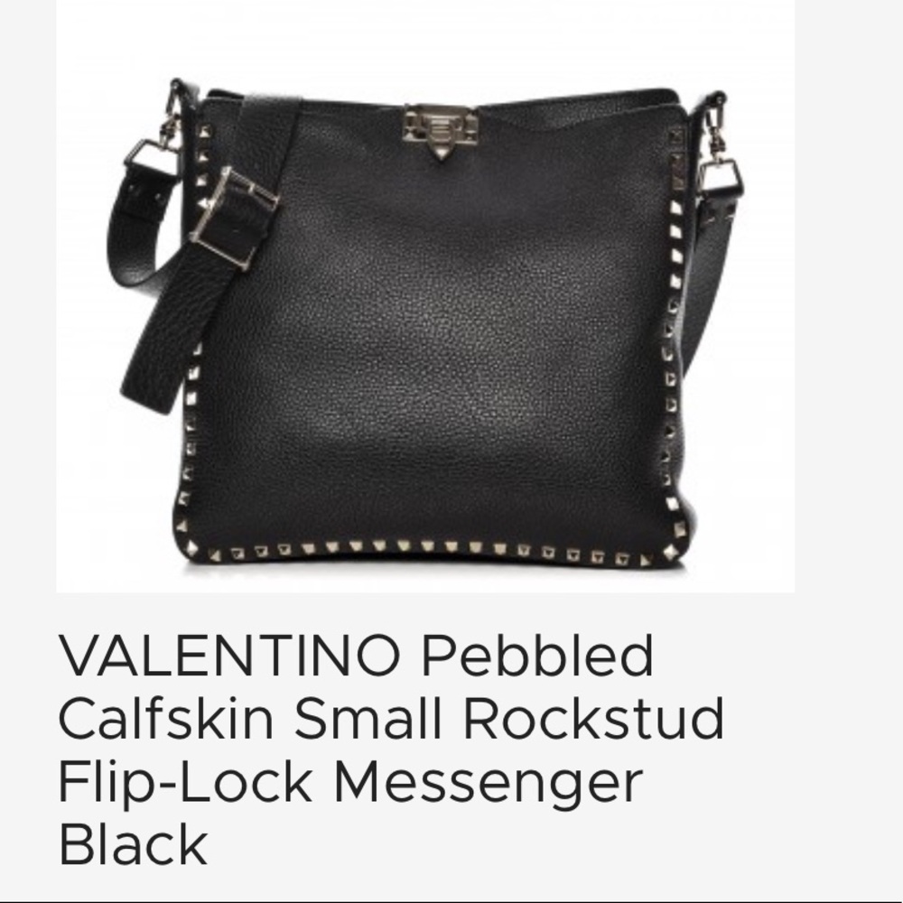 Valentino Rockstud Messenger Bag